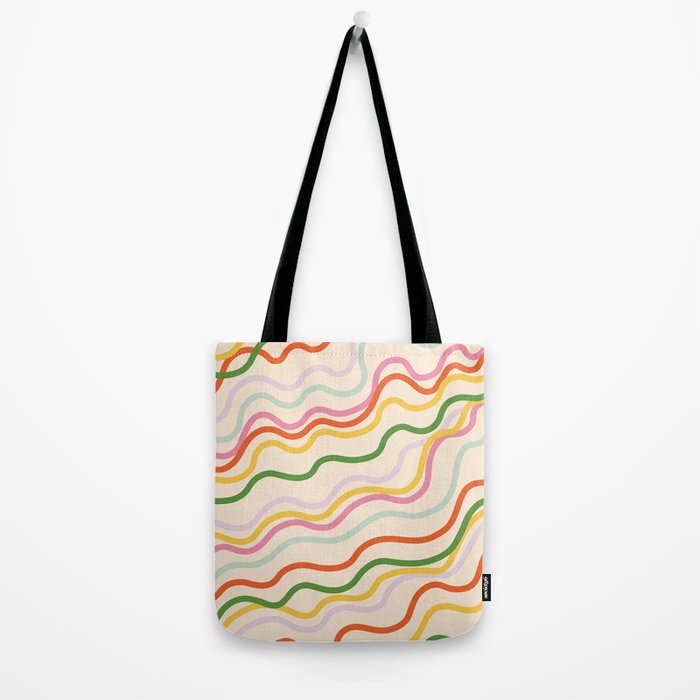 Candy lines Tote Bag Gallery Image 2