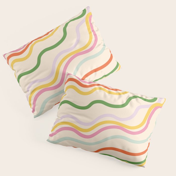 Candy lines Pillow Sham Gallery Image 1
