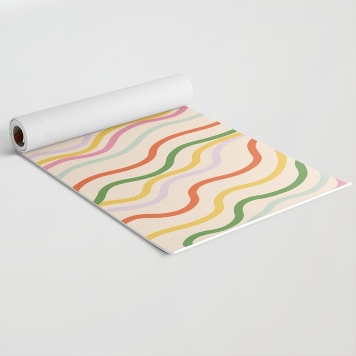 Candy lines Yoga Mat Gallery Image 2