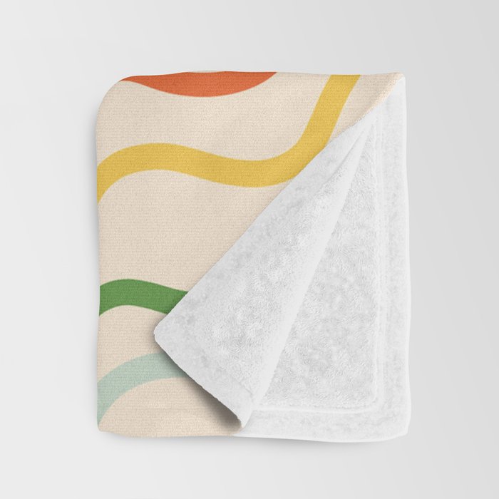 Candy lines Throw Blanket Gallery Image 3