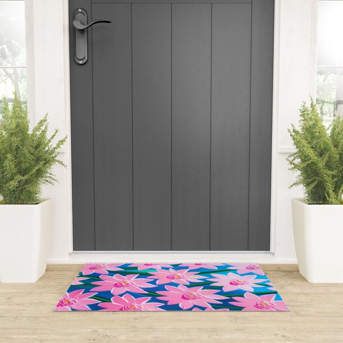 Osaka: Flower Market 03 Welcome Mat Gallery Image 3