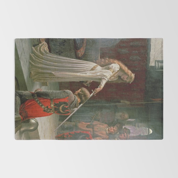 Accolade by Edmund Blair Leighton Rug Gallery Image 2