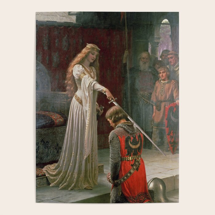 Accolade by Edmund Blair Leighton Poster Gallery Image 1