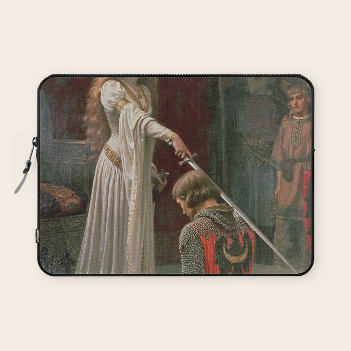 Accolade by Edmund Blair Leighton Laptop Sleeve Gallery Image 1