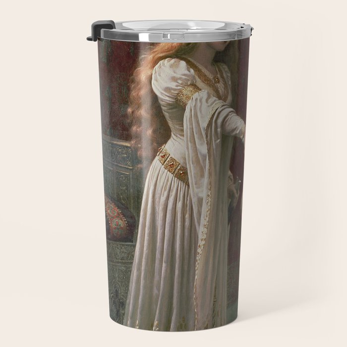 Accolade by Edmund Blair Leighton Travel Mug Gallery Image 3