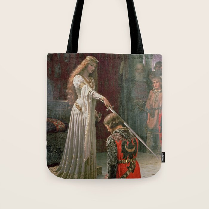 Accolade by Edmund Blair Leighton Tote Bag Gallery Image 1