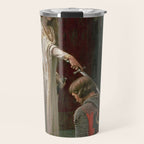 Accolade by Edmund Blair Leighton Travel Mug Gallery Image 1