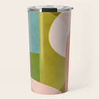 shapes geometry art mid century Travel Mug Gallery Image 1