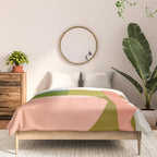 shapes geometry art mid century Comforter Gallery Image 3
