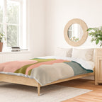 shapes geometry art mid century Duvet Cover Gallery Image 2