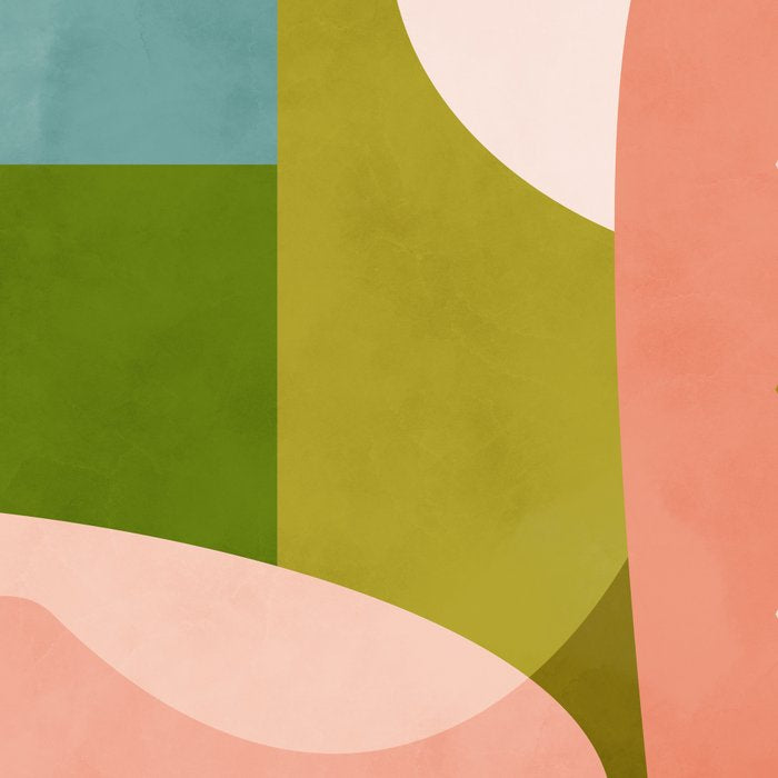 shapes geometry art mid century Coffee Mug Gallery Image 2