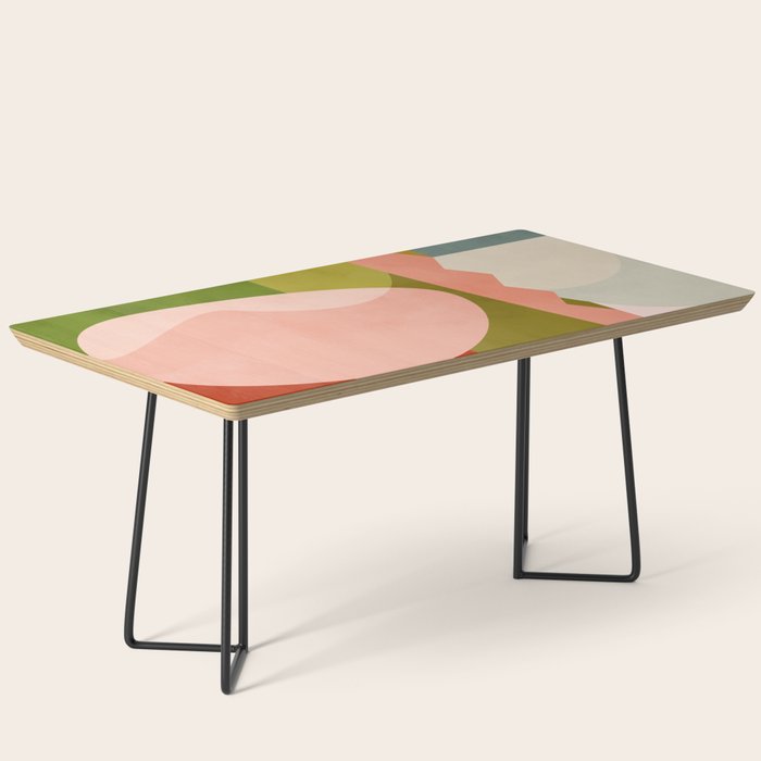 shapes geometry art mid century Coffee Table Gallery Image 1