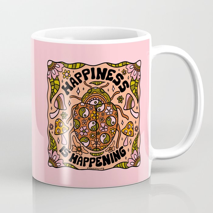 Happiness is Happening Coffee Mug Gallery Image 1