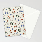Christmas Pattern #3 Stationery Card Gallery Image 2
