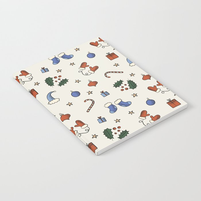 Christmas Pattern #3 Notebook
