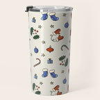 Christmas Pattern #3 Travel Mug Gallery Image 3
