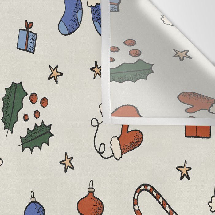 Christmas Pattern #3 Wall Tapestry Gallery Image 3