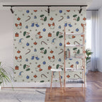 Christmas Pattern #3 Wall Mural Gallery Image 1