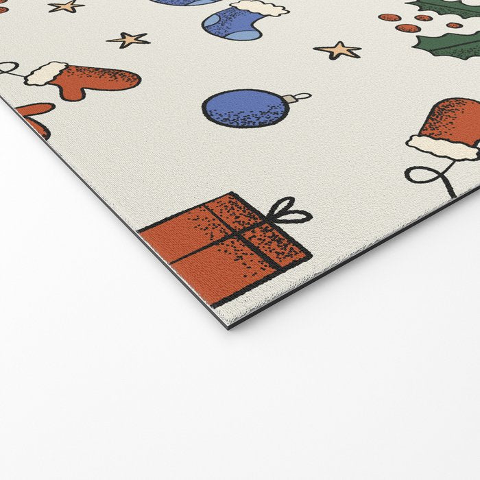 Christmas Pattern #3 Welcome Mat Gallery Image 2