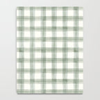 watercolor plaid - sage Notebook Gallery Image 4