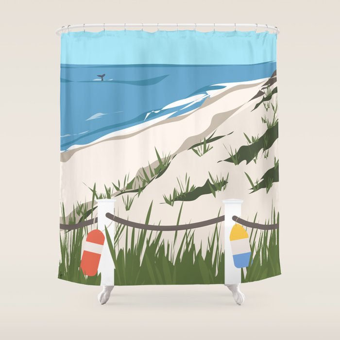Cape Cod Summer Shower Curtain Gallery Image 1