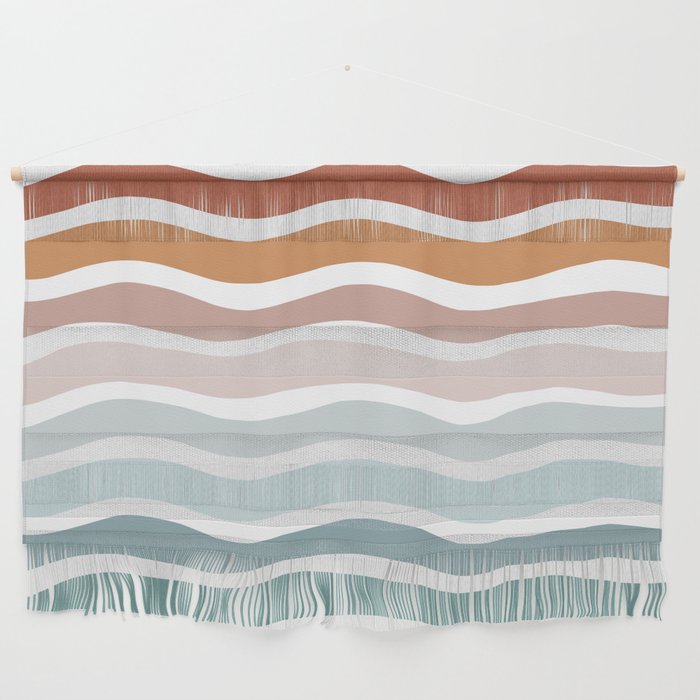 Rainbow Waves Wall Hanging Gallery Image 1