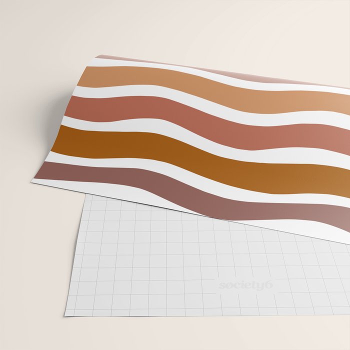 Rainbow Waves Wrapping Paper Gallery Image 2