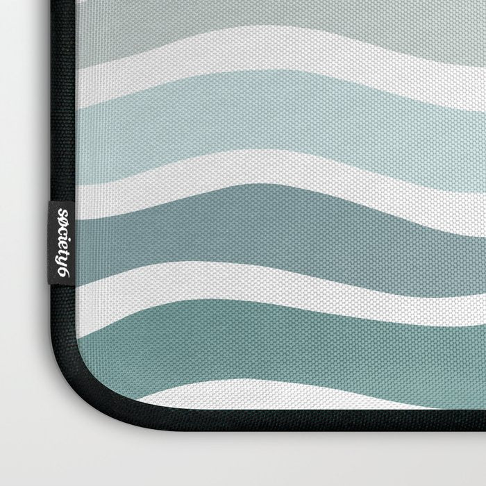Rainbow Waves Laptop Sleeve Gallery Image 3