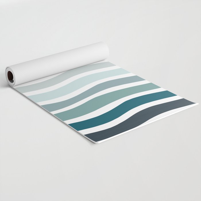 Rainbow Waves Yoga Mat Gallery Image 2