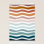 Rainbow Waves Stationery Card Gallery Image 2