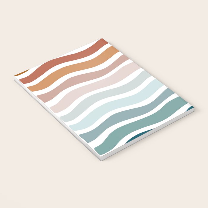 Rainbow Waves Notebook Gallery Image 3