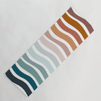 Rainbow Waves Yoga Mat Gallery Image 1