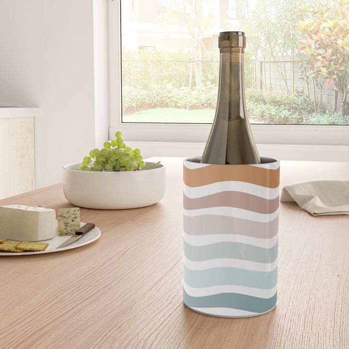 Rainbow Waves Wine Chiller Gallery Image 4