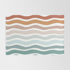 Rainbow Waves Rug Gallery Image 2