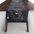Mahakala Protector Tibetan Buddhist Thangka Table Runner Gallery Image 1