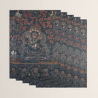 Mahakala Protector Tibetan Buddhist Thangka Wrapping Paper Gallery Image 3