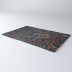 Mahakala Protector Tibetan Buddhist Thangka Rug Gallery Image 3
