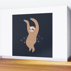 Sloth Galaxy Wall Mural Gallery Image 2