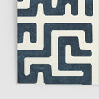 maze in dark blue Poster Gallery Image 3
