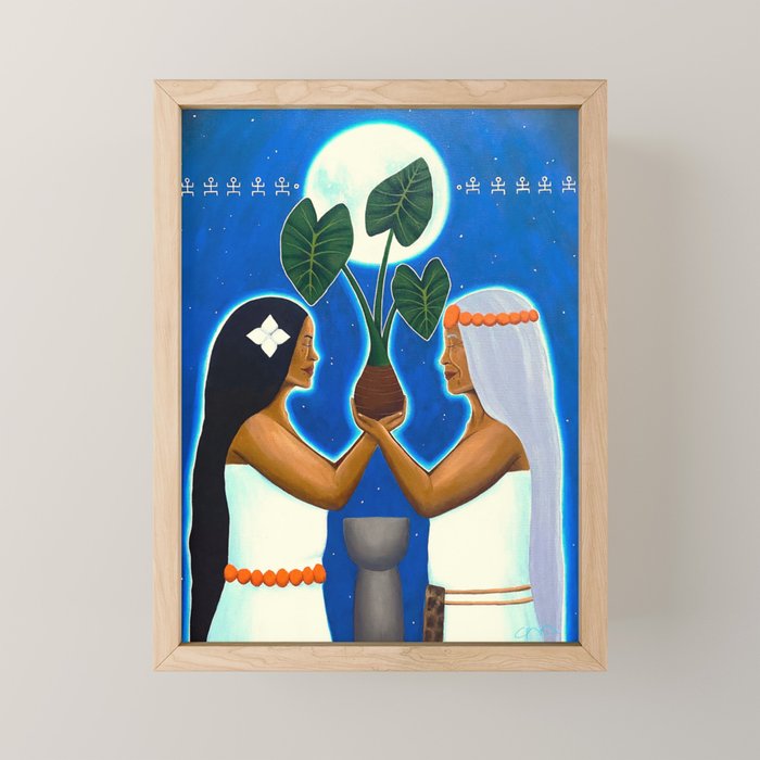 i menhalom mañaina-ta na man la'la' hit Mini Art Print Gallery Image 1