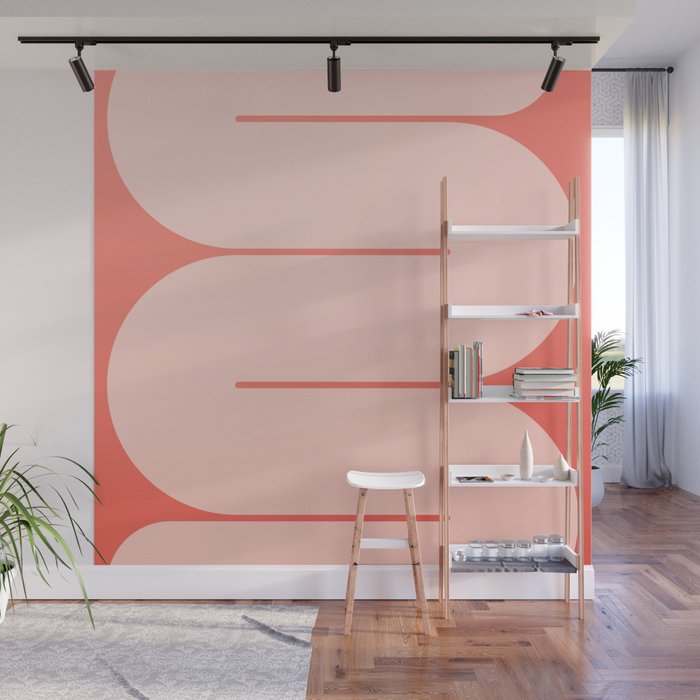 Modern geometric shapes 27 Wall Mural Gallery Image 1