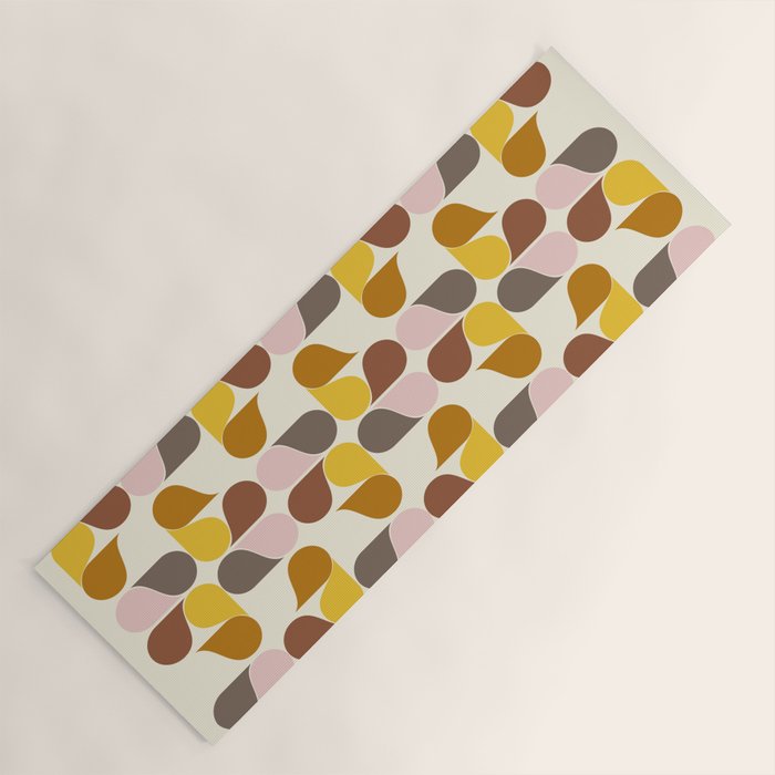 Abstract Leaves 1 Yoga Mat Gallery Image 1