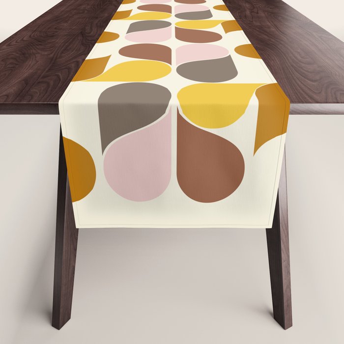 Abstract Leaves 1 Table Runner Gallery Image 1