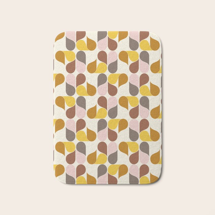 Abstract Leaves 1 Bath Mat Gallery Image 1