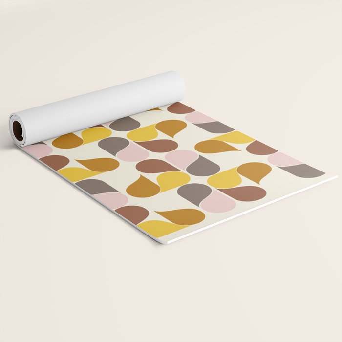 Abstract Leaves 1 Yoga Mat Gallery Image 2