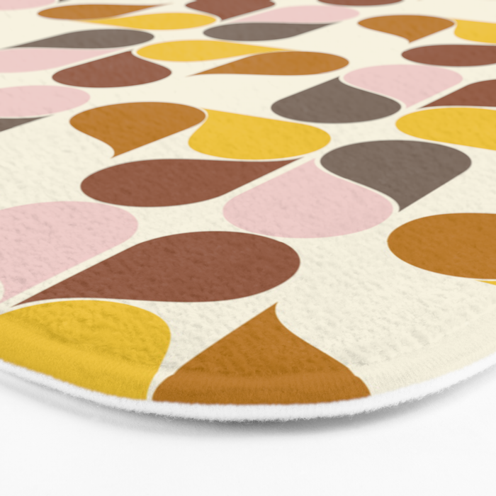Abstract Leaves 1 Bath Mat Gallery Image 3