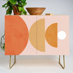 Abstraction Circles Balance Modern Minimalism 007 Credenza Gallery Image 1