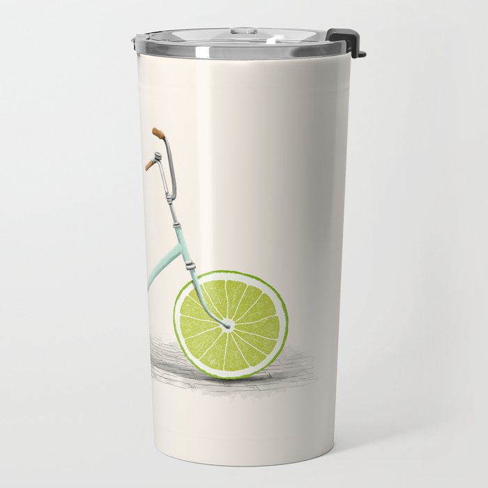 Acid (Blue) Travel Mug Gallery Image 2