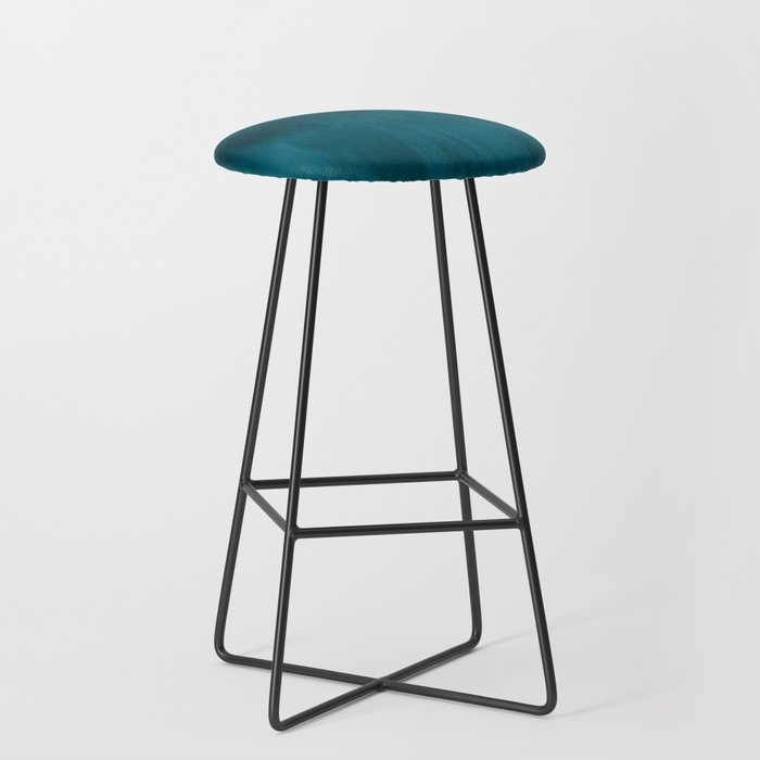 Tropical Dark Teal Inspired by Sherwin Williams 2020 Trending Color Oceanside SW6496 Fusion Water Color Blend Stool Gallery Image 1
