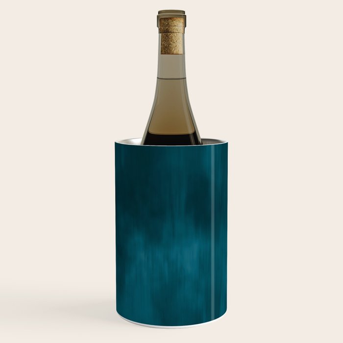 Tropical Dark Teal Inspired by Sherwin Williams 2020 Trending Color Oceanside SW6496 Fusion Water Color Blend Wine Chiller Gallery Image 2